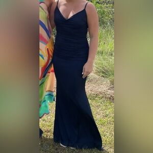 Eliza J Navy Maxi Dress